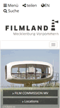 Mobile Screenshot of filmland-mv.de